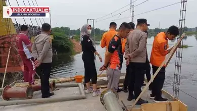 Mau Mandi, Pekerja Proyek Intake PAM Tirta Ogan Tenggelam di Sungai Kelekar Tanjung Senai