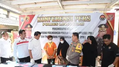 Polres Lamongan Ungkap TPPO, Tiga CPMI Berhasil Diselamatkan