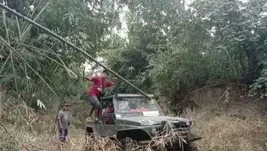 Off-roader Banyuwangi Gelar Aksi Bangun Masjid Dan Bersih Sungai