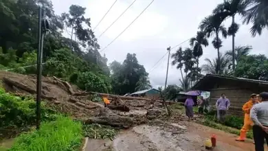 Diterjang Hujan Kabupaten Agam Dilanda Banjir dan Tanah Longsor