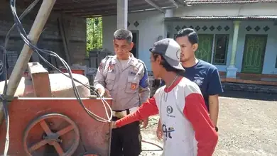 Pekerja Pabrik Batako Tewas Usai Tersengat Listrik Mesin Molen