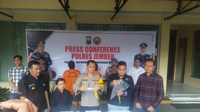 Polres Jember Ungkap Jual Beli Senpi Rakitan Milik Petani Asal Banyuwangi