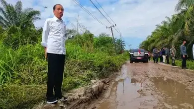 Datang Kebengkulu Presiden Jokowi Akan Tinjau Jalan Yang Rusak