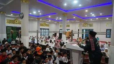 Semangat Bupati Eka putra melihat Generasi Di Gerakan Subuh Berjamaah