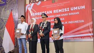 Sebanyak 17.106 Narapidana Jatim Dapat Remisi, Negara Hemat 29 Miliar