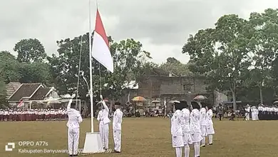 Lapangan Tunggul Wulung Sembulung Jadi Tempat Digelarnya Upacara Kemerdekaan RI