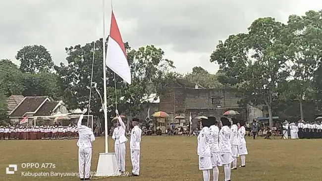 Lapangan Tunggul Wulung Sembulung Jadi Tempat Digelarnya Upacara Kemerdekaan RI