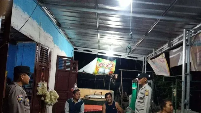 Cegah Kriminalitas, Kapolsek Rantau Alai Pimpin Giat KRYD Antisipasi Malam Minggu
