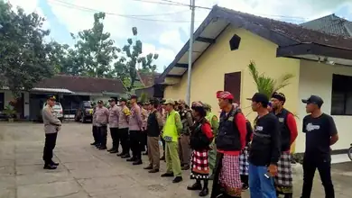 Polisi dan Pecalang Kompak Amankan Jalannya Festival Sound Sistem