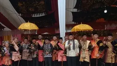 Momen Indah Bupati Dan Wakil Bupati Tanah Datar Di Alek Batagak Penghulu Nagari Pasie Laweh