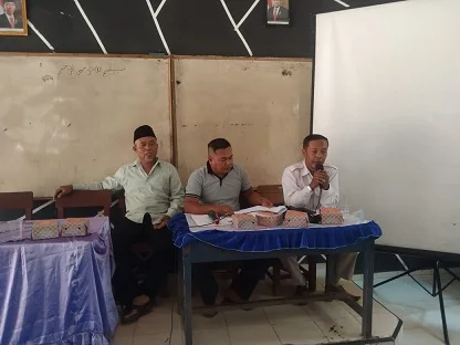 Dedy Ardyansah Terpilih Secara Aklamasi Sebagai Ketua Komite Sekolah SMPN 2 Lemja Periode 2023-2025