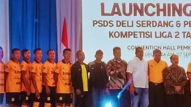 Laoncing Jersey psds Deli Serdang & perkenalan pemain kompetisi