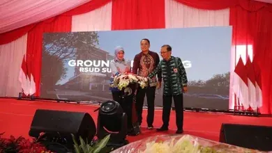 Ground Breaking RSUD Surabaya Timur, Walikota Eri Berharap Pelayanan Kesehatan Lebih Maksimal