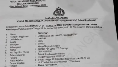 Kasus Pengeroyokan Ketua RT di Morokrembangan Surabaya Terasa Mandeg