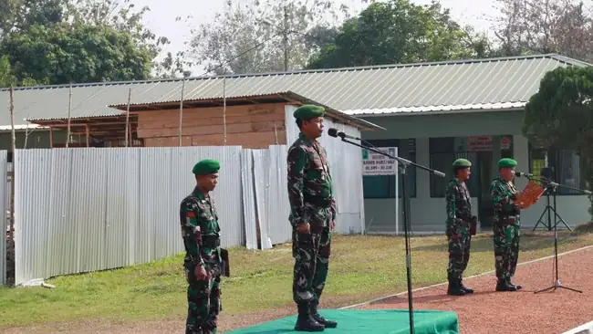 Kodim 0402/OKI Gelar Upacara peringatan Hari Sumpah Pemuda