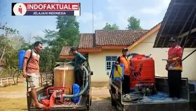 Inovasi Kades di Mesuji Makmur ‘Sulap’ Mobil Bak Terbuka Jadi Armada ‘Tempur’ Buru Karhutla
