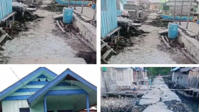 Kondisi Polindes Dan Jalan Desa Doworah, Masyarakat Dan Mahasiswa Angkat Bicara, Halmahera Selatan