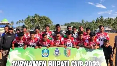Bupati Cup 2023 Zona Obi. PSG Vs AKE GULA, Desa Sambiki Halmahera Selatan.