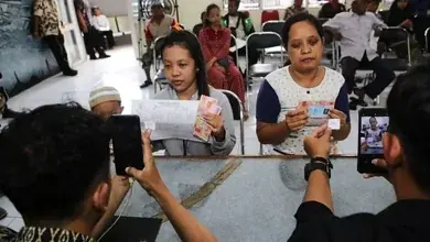 Penyaluran BLT Permakanan Periode Januari 2024 Capai 100 Persen%