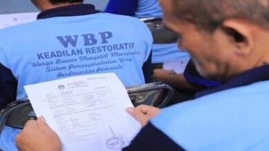 Pelaksanaan Pemilu Lapas IIA