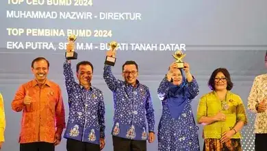 Raih Top BUMD Awards 2024: Bupati Eka Putra, Ini Perdana Untuk BUMD Kita