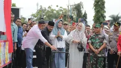 Ketua DPRD Kota Kotamobagu Mekal Hadiri Peresmian Alun-alun Boki Hotinimbang