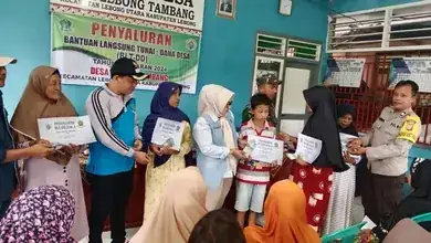 Salurkan BLT-DD PJ Kades Lebong Tambang Berpesan Ke 42 KPM