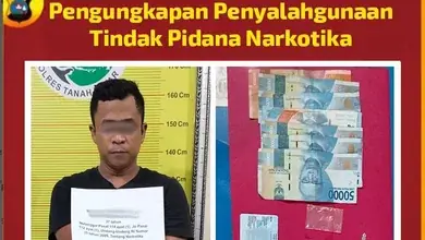 WPD Ditangkap Tim Tarantula Satres Narkoba Polres Tanah Datar