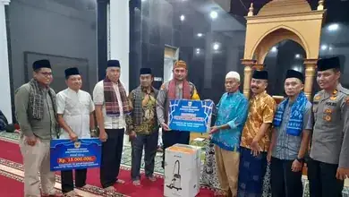 Tim Safari Ramadhan V, Kapolres Tanah Datar Ingatkan Ini Kepada Seluruh Jamaah:Jangan Lengah!!!