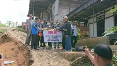 Pemdes Ajai Siang Mulai Titik Nol Pembangunan