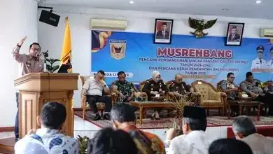 Bupati Eka Putra Membuka Musrenbang RPJPD Dan RKPD Tahun 2025-2045