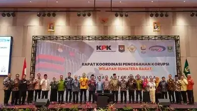 Rakor Pencegahan Korupsi Provinsi Sumatera Barat di Gelar