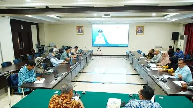 Bupati Tanah Datar Audiensi di Kementrian PPN/Bappenas RI