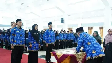 Sebanyak 669 Pegawai PPPK Dilantik Bupati Eka Putra