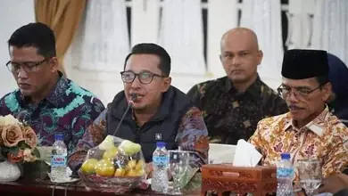 Bupati Tanah Datar Hadiri Diskusi Kebencanaan di Padang