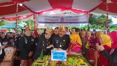 Asisten III Pemrov Bengkulu H. Nandar Munandi, S.Sos., M.Si Hadir Di Peringatan HUT Kaur Ke 21