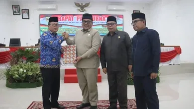 Paripurna Nota Penjelasan Bupati Terhadap Ranperda Pertanggung jawaban APBD 2023 dan RPJPD 2025-2045