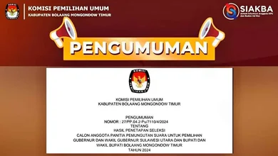 KPU Boltim pilkada