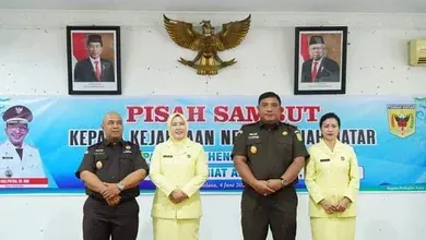 Anggiat AP Pardede Gantikan Otong Hendra Rahayu Sebagai Kajari Batusangkar