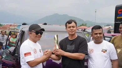 HUT Bhayangkara ke-78, Polres Padang Panjang Gelar Car Meet Up & Truck Modification