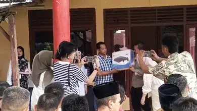 Pisah Sambut Kapolsek Tanjung Raja