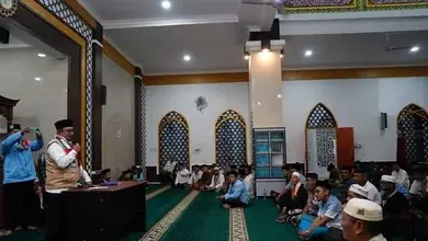 Bupati Tanah Datar Paparkan Progul Daerah Saat Subuh Berjamaah
