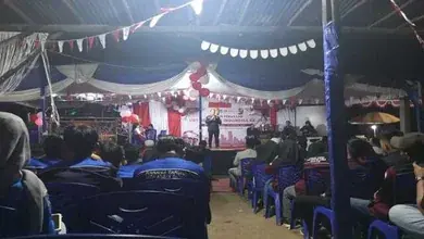 Hut ri ke-79, tebing gerinting selatan
