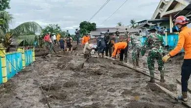 Banjir Menghantam Kelurahan Rua Kota Ternate