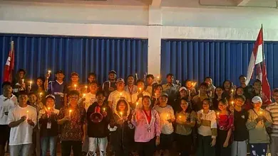 GMNI Halut Aksi Membakar Lilin Bersama Di Kota Tobelo