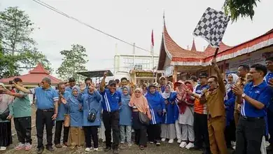 Jalan Santai Untuk Memeriahkan HUT RI