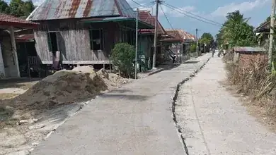 Proyek Jalan Rabat Beton di Desa Ulak Banding Diduga Bermasalah, Warga Keluhkan Transparansi