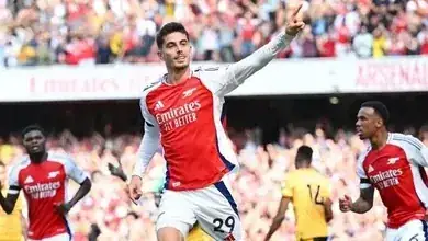 Skor arsenal vs wolves