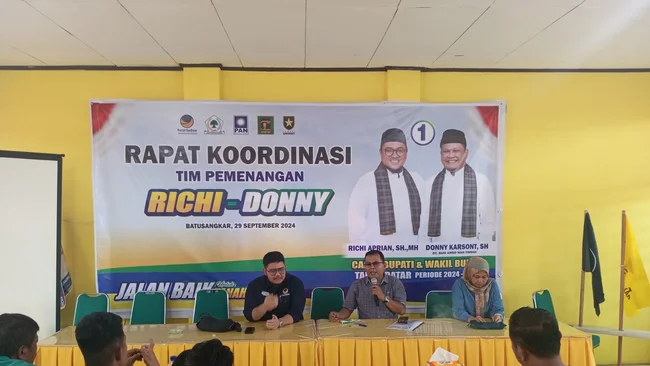 Calon Bupati Richi-Donny Semakin Tangguh Hasil Survey Perlihatkan Trend Positif
