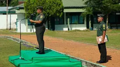 Kodim 0402/OKI Peringati Hari Sumpah Pemuda